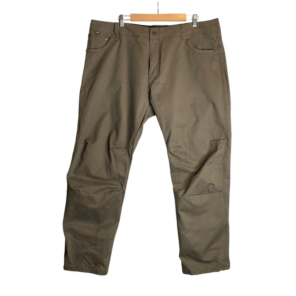 Kuhl Pants 42x30 Canvas Ryder Rugged Vintage Patina‎ Dye Reinforced Outdoor Work